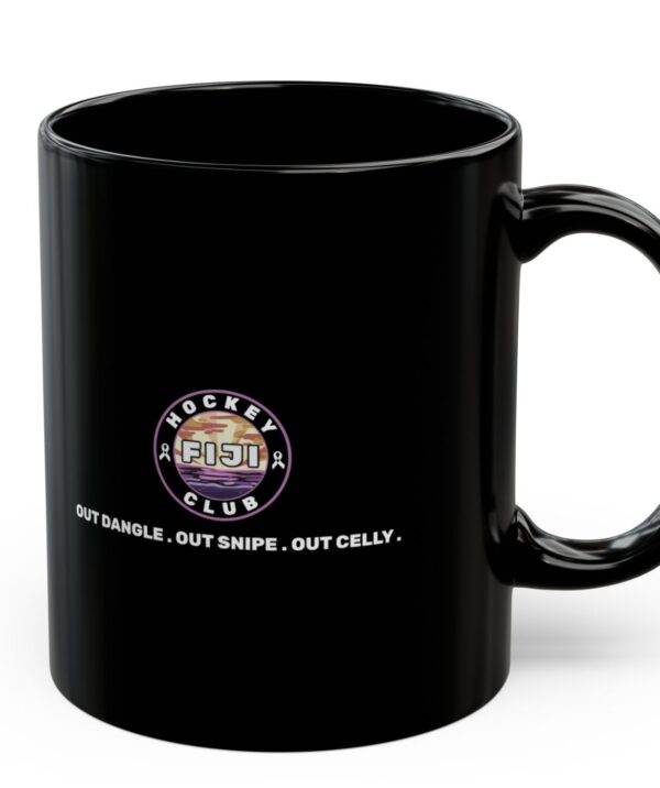 Out dangle. Out snipe. Out celly Mug