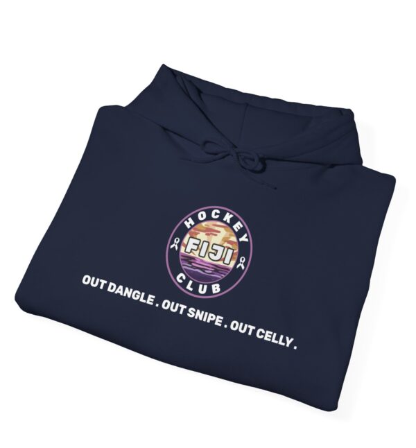 Out dangle. Out snipe. Out celly hoodie